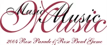 Elegant red script logo for Ameriquest Music